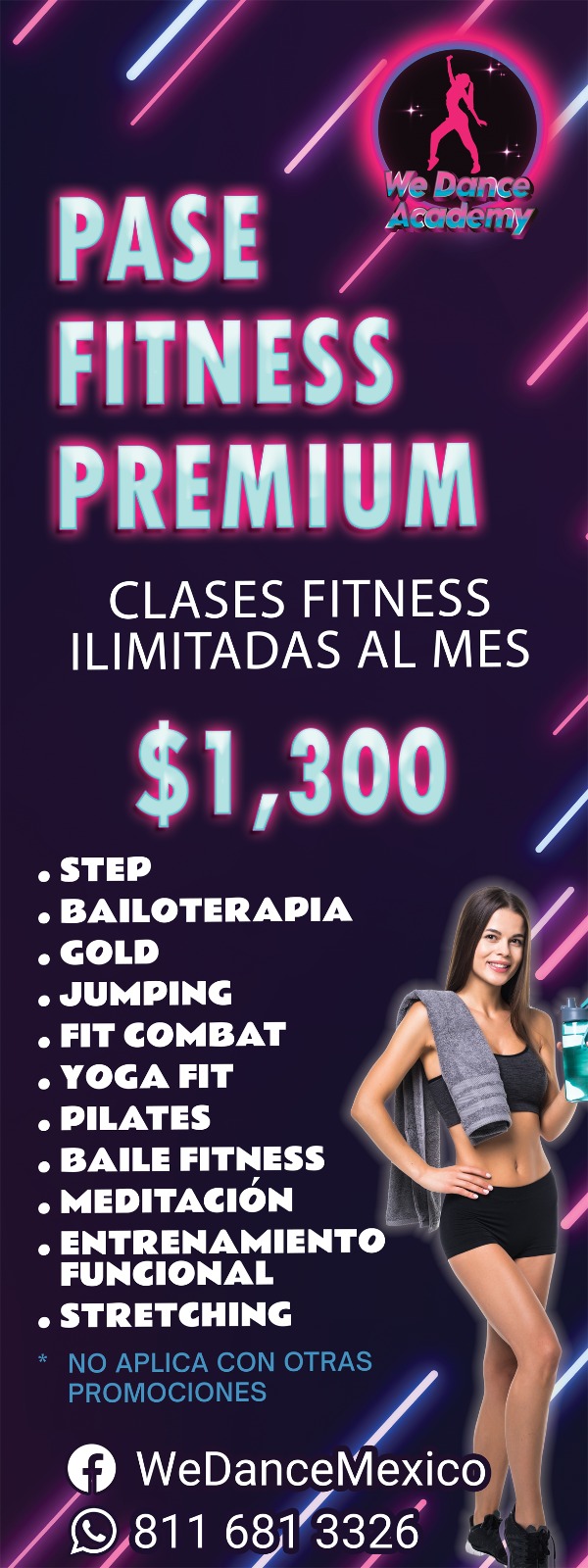 Pase Fitness Premium - We Dance Academy